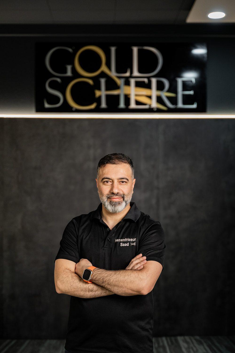 Saad — Herrenfriseur · Bart bei Goldschere